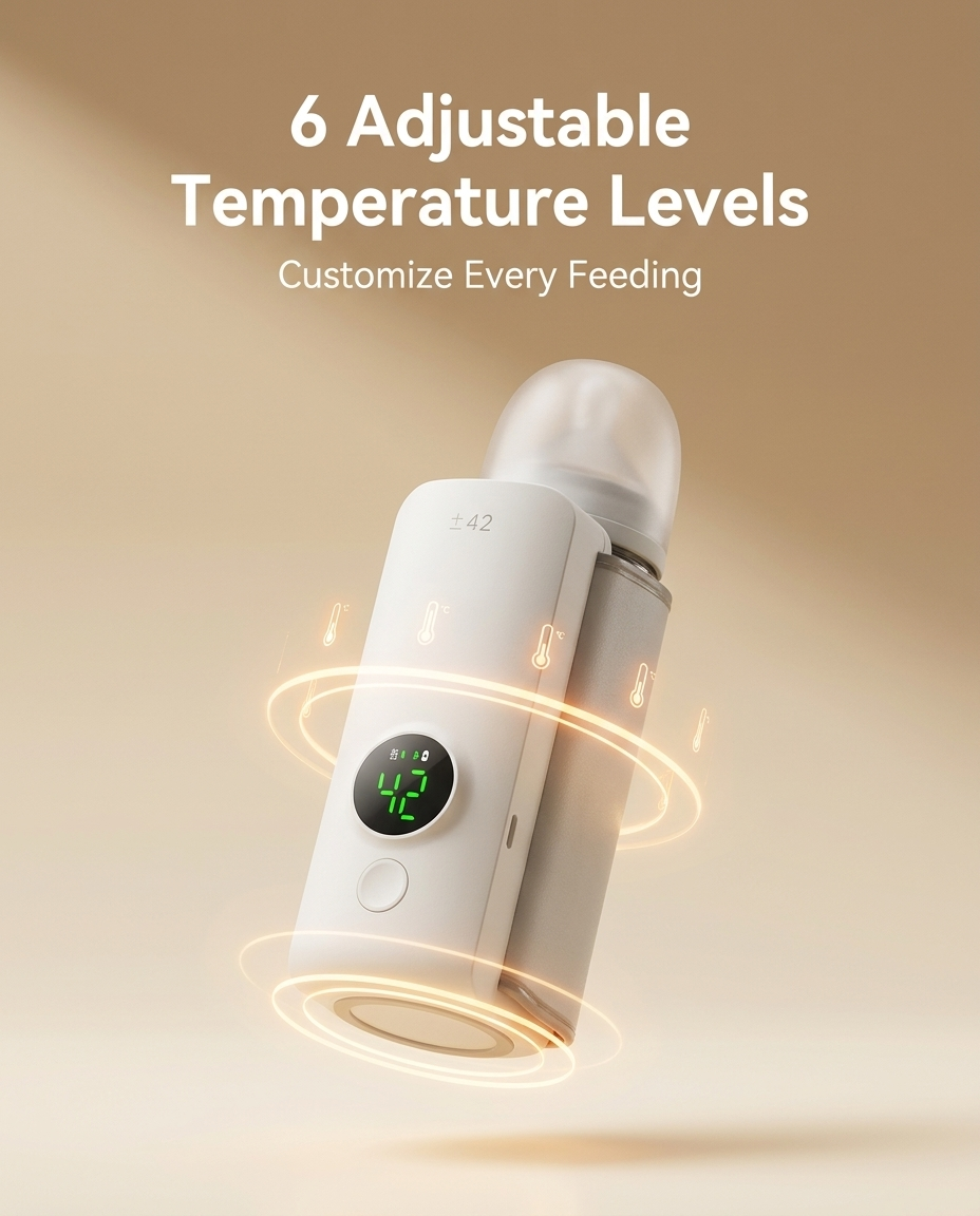 Zenvora™ Portable Bottle Warmer