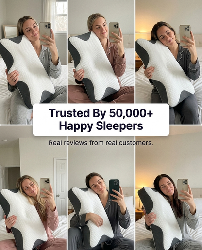 WakeRest™ Orthopedic Neck Relief Pillow