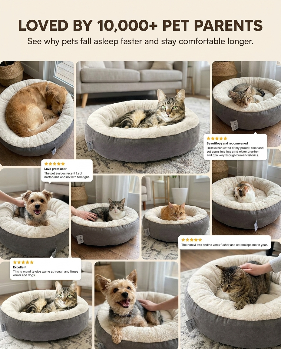 CloudNest™ Calming Pet Bed